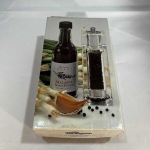 Olde Thompson Gourmet Pepper Gift Pack Acrylic Grinder Made in USA